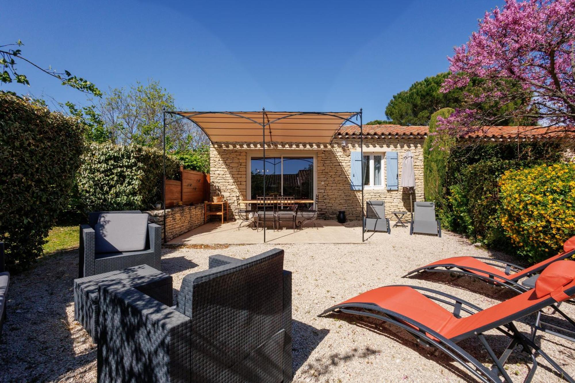 Villa Lou Karo - Piscine Partagee - Parking Prive Gordes Exterior foto