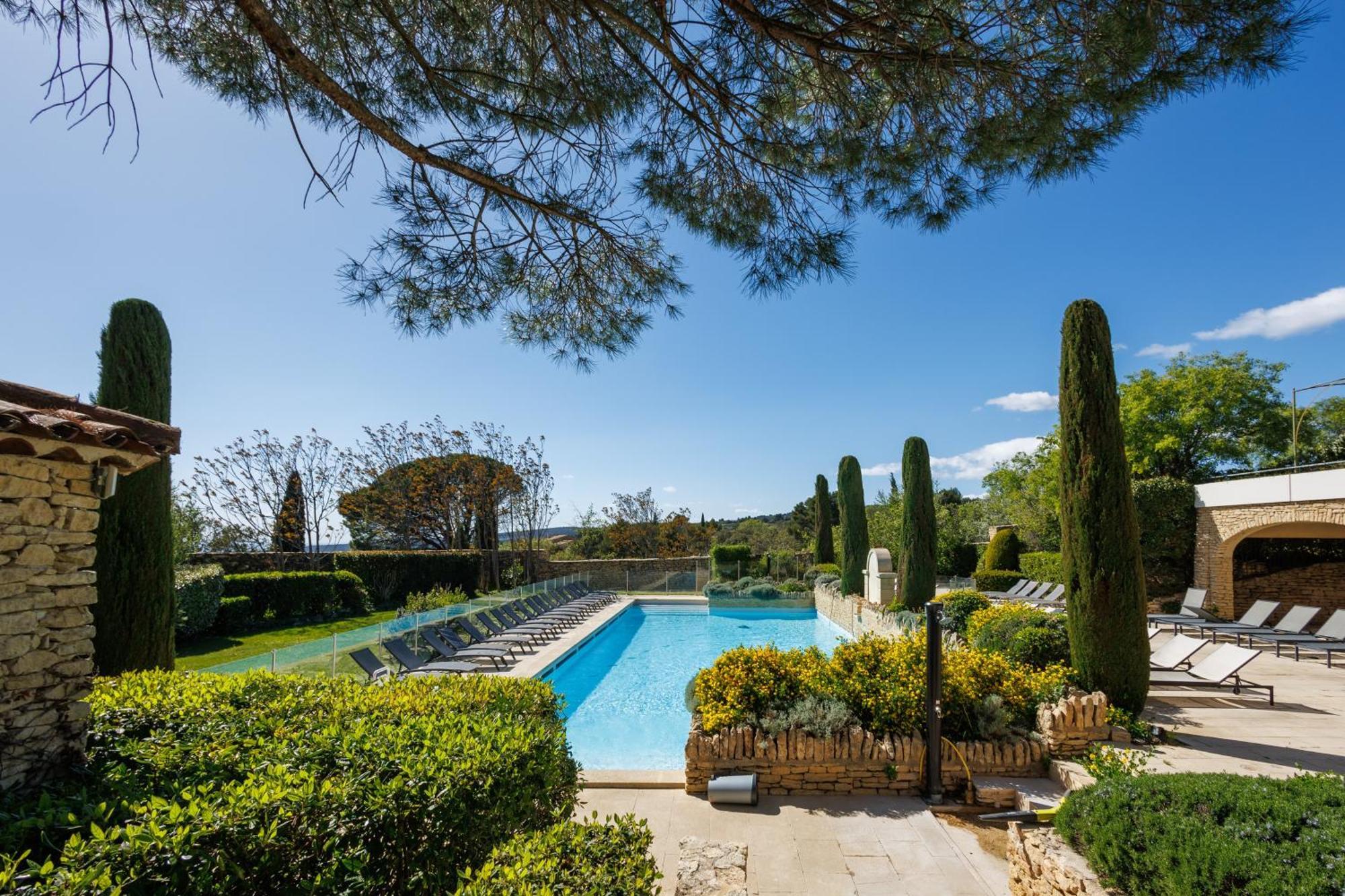 Villa Lou Karo - Piscine Partagee - Parking Prive Gordes Exterior foto